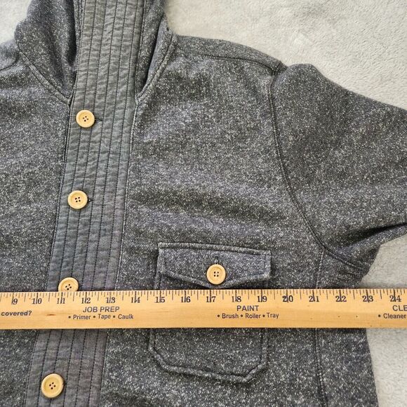 The Scifen Company Jersey Hooded Jacket Blue Pockets Size XL - Picture 10 of 14